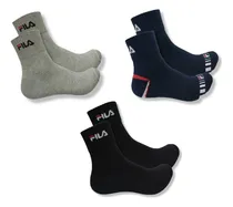 Comprar Medias Fila Tobilleras Color Azul Marino - Pack De 3