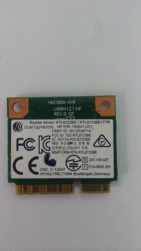 Modulo Wifi Realtek Rtl8723be1t1r