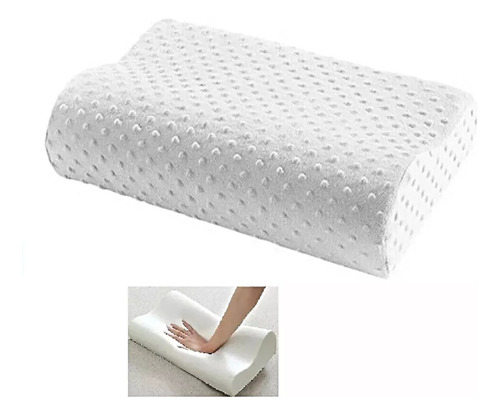 Almohada Viscoelastica Ortopedica Memory Pillow 50x30 Cm