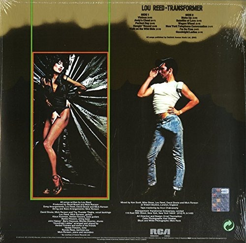 Lp Lou Reed Transformer Importado Lacrado Com Frete Grátis