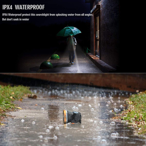 Linterna Frontal Led Recargable Impermeable Para Acampar