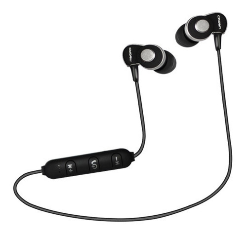 Auricular Inalámbricos Bluetooth Crown Cmbe-502 Negro- Tv