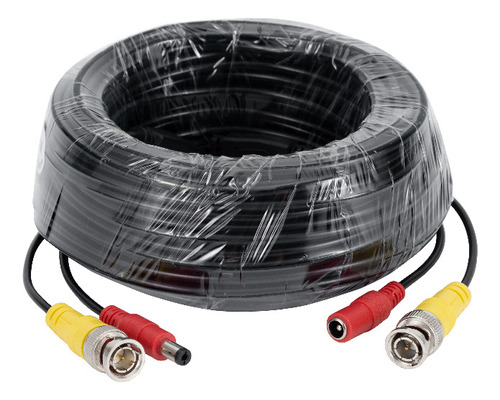 Cable Siamés 30 Metros Para Camaras De Seguridad Cctv Bnc