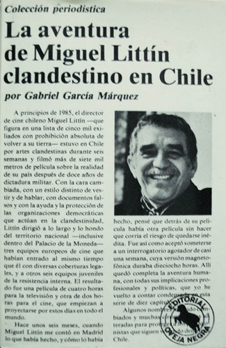 La Aventura De Miguel Littín Clandestino En Chile - Oveja Ne