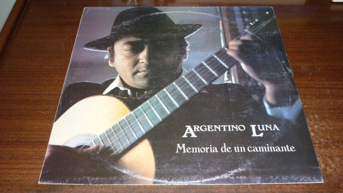 Argentino Luna Memoria De Un Caminante Vinilo Arg  Promo