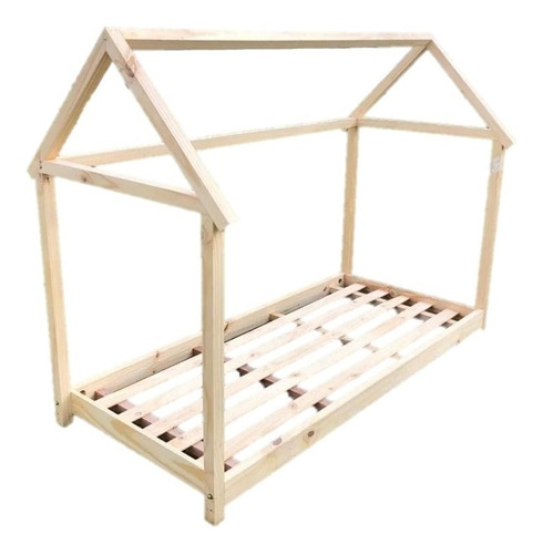 Imagen 1 de 6 de Cama Casita Montessori