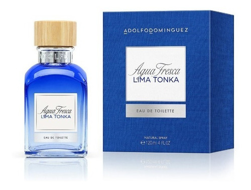 Perfume Hombre Adolfo Dominguez Agua Fresca Lima Tonka 120ml