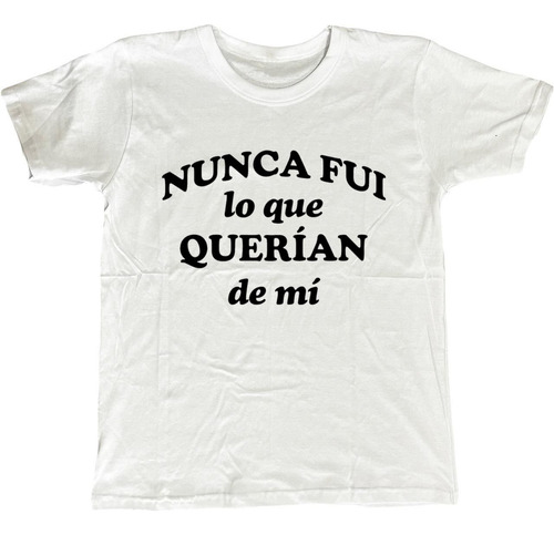 Remera Estampada Lali Nunca Fui Lo Que Querian De Mi