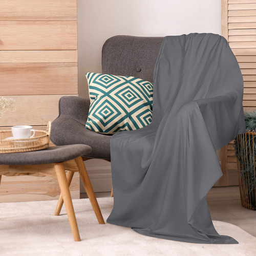 Sabana Encimera Suave Y Resistente King Size Color Gris