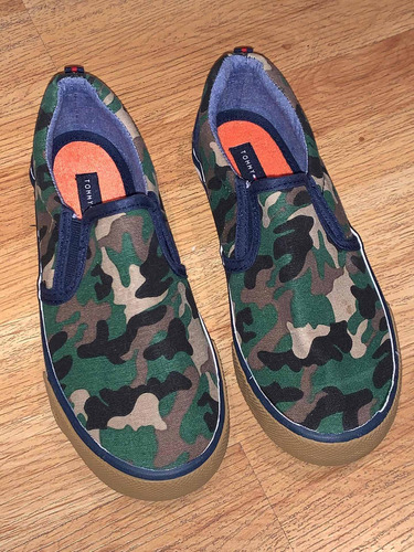 Alpargatas Panchas Camufladas Talle 31 Tommy Hilfiger