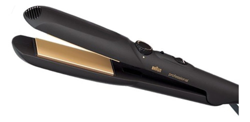 Plancha P/cabello Regulador Temperatura Braun Straightliner Negro (Usado)