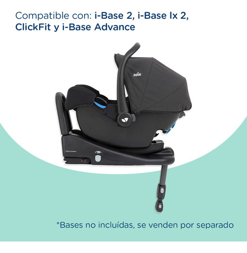Portabebe Joie I-snug 2 Shale Color Gris Gris