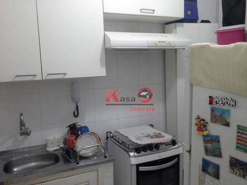 Imagem 9 de 20 de Apartamento Com 1 Dormitório À Venda, 67 M² Por R$ 290.000,00 - José Menino - Santos/sp - Ap10307