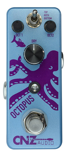 Audio Pulpo Octave Pedal Efecto Para Guitarra True Bypass