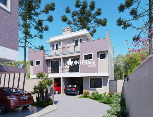 Imagem 5 de 6 de Sobrado Com 3 Dormitórios À Venda, 161 M² Por R$ 749.600,00 - Santa Felicidade - Curitiba/pr - So0284
