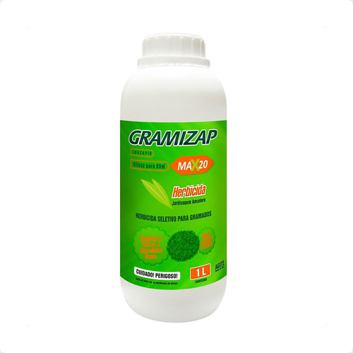 Gramizap Max20 Citromax Herbicida Para Jardins - 1 Litro