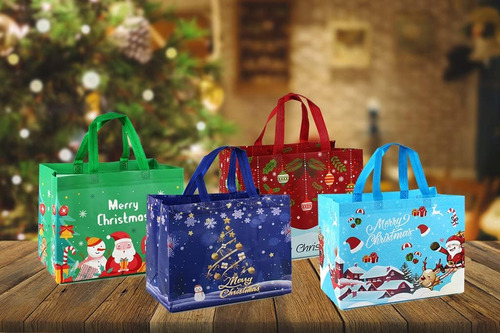 Bolsas De Regalo Grandes De Navidad Para Mujeres, Bolsa De S