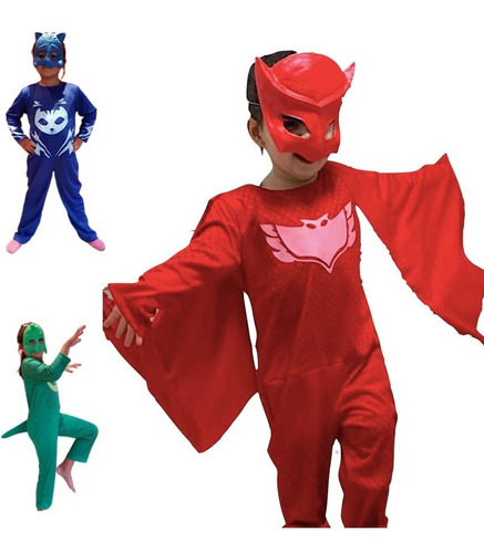 Disfraz Pj Mask Heroes En Pijamas Ululette Catboy Gekko