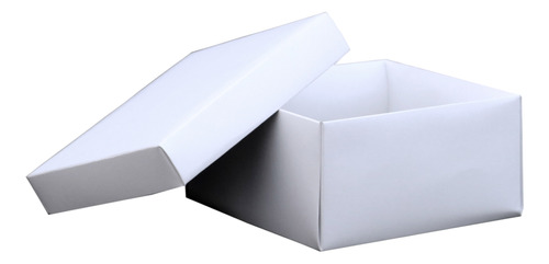 Caja En Base Y Tapa Blanca O Kraft Lenceria  Mallas 100 U