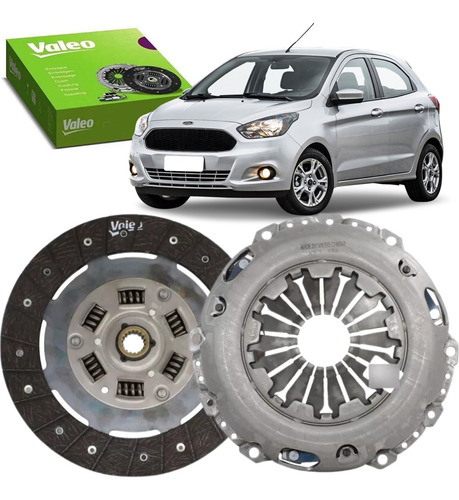 Kit Embreagem Ford Ka 1.5 Sigma 2014 A 2018 Original Valeo