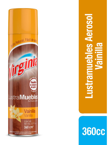 Lustramuebles Aerosol Vainilla 360cc