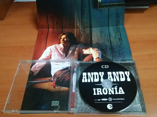 Andy Andy, Ironia, Album Doble Interactio, Cd+dvd, Año 2005 (Usado)