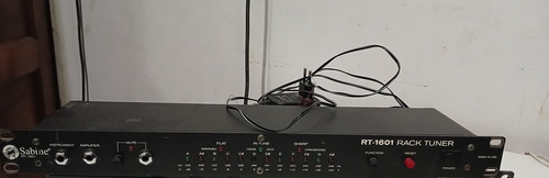 Sintonizador De Instrumentos De Rack Sabine Rt-1601 (Usado)