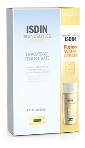 Pack Hyaluronic Concentrate 30ml + Fusion Water Urban 10ml 