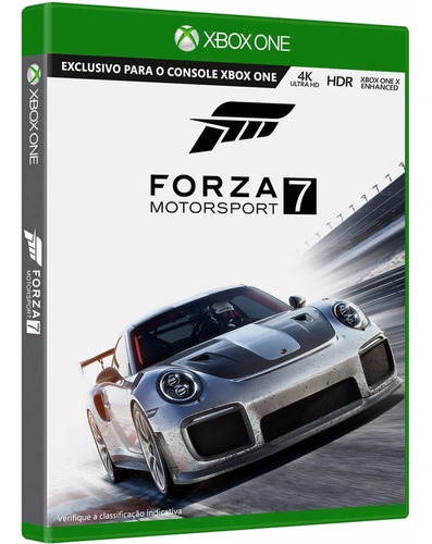 Forza Motorsport 7 - Xbox One - Novo - Física - Português