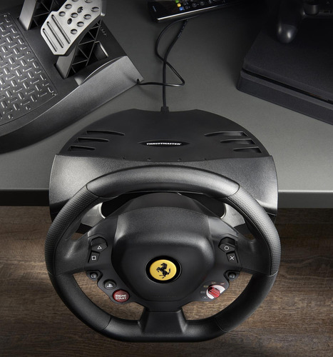 Volante Thrustmaster T80 Ferrari 488 Gtb Edition Ps4/Pc Cor Preto