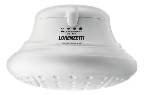 Lorenzetti Bella Ducha Ultra 5500w 127v 4 Temperaturas Cor Branco Potência 5500 W 110v