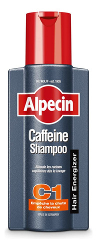 Shampoo Alpecin C1 Com Cafeína 250ml Promove O Crescimento N