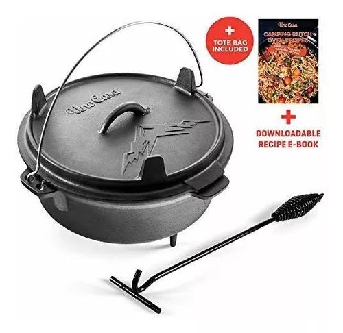 Uno Casa Cast Iron Camping Dutch Oven