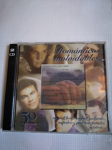 Románticos Inolvidables 30 Temas Álbum Doble Disco Compacto 