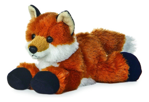 Peluche Zorro Zorrito Aurora World Fox 20 X 10 Cm