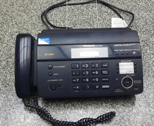 Teléfono Fax Panasonic Kx-ft988agv (excelente Estado)