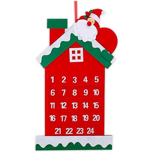 Juego De Árbol De Navidad De Fieltro Diy Más Calendar...