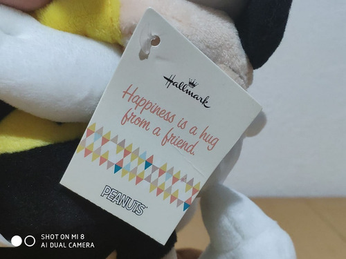 Charlie & Snoopy Abrazo Peanuts Original