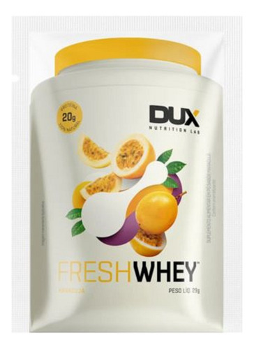 Fresh Whey Chocolate E Avelã Sache De 31g - Dux Nutrition Sabor Fresh Maracuja