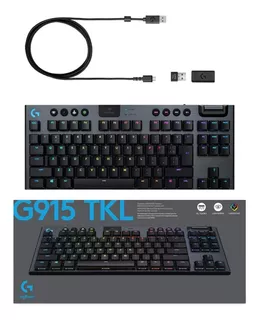 Teclado Mecanico Logitech G915 Tkl Lightspeed Gl Tactile