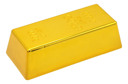 Brinquedo De Barra De Ouro Falso, Novidade, Presente, Peso
