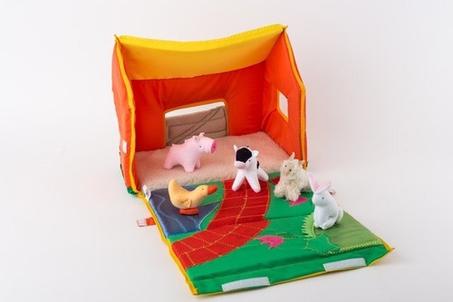 Granja Con Animales Ainé Juguetes Didácticos De Tela