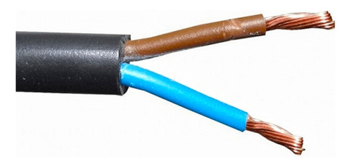 Cable Bajo Goma 2 X 4 Mm. 50 Mts En 4 Tramos De 12,5 Aprox.