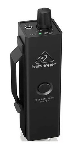 Amplificador Auriculares Behringer Powerplay P2 Monitor In E