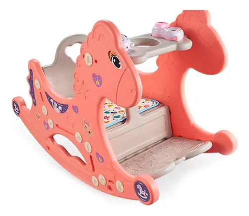 Silla Mecedora Niños Juguete Multifuncional Caballo Bebe