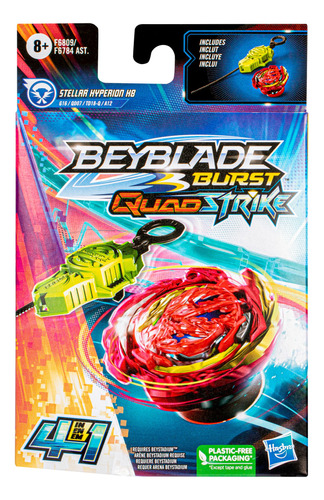 Beyblade Burst Quadstrike Stellar Hyperion H8 Hasbro