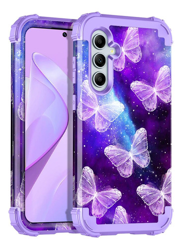 Casetego Compatible Con Funda Galaxy A55 5g, Tres Capas, A