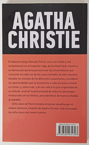 Ocho Casos De Poirot Agatha Christie Ed Planeta Libro (Usado)