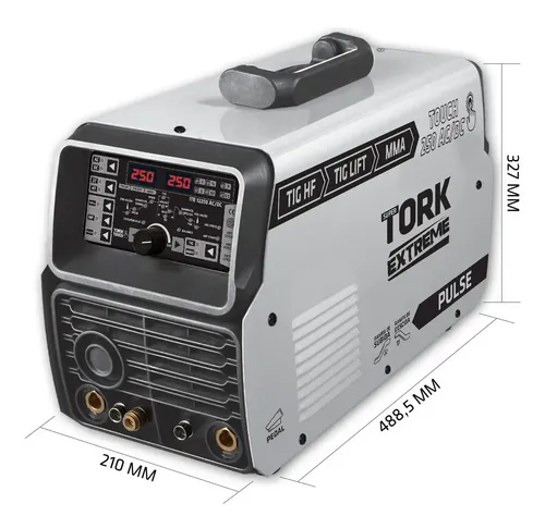 Máquina de soldaSoldadora Super Tork Extreme Touch 250 T - cinza