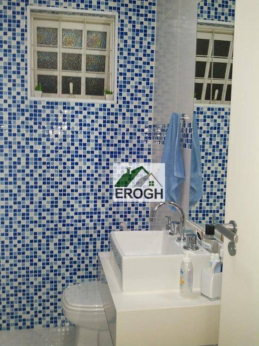 Imagem 11 de 30 de Sobrado Residencial À Venda, Santa Maria, Santo André. - So0099
